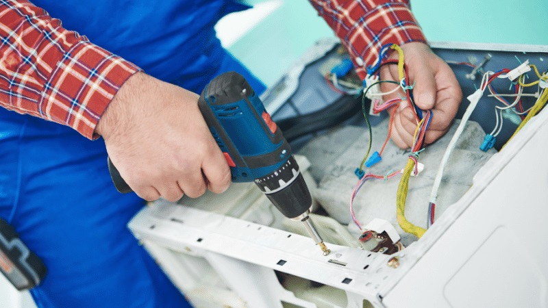 Beşiktaş Toshiba Toshiba çamaşır makinesi kart tamiri – Su almama arızası orijinal parça ile giderildi. - Teknik servis örneği